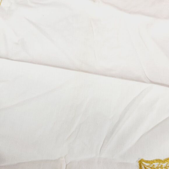 Vtg Linens Lot Table Cloth Oval Square Napkins Embroidered Plaid Fall Decor - Picture 16 of 16